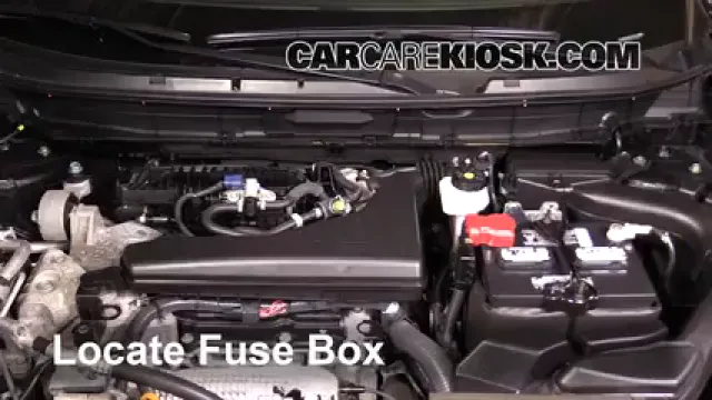 2016 Nissan Rogue S 2.5L 4 Cyl. Fuse (Engine) Check